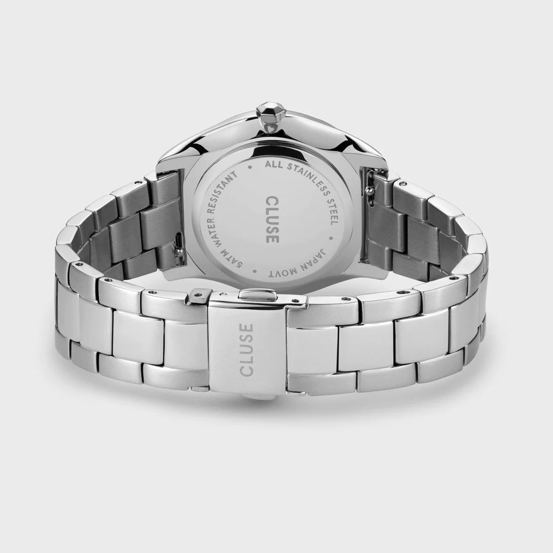 Féroce Petite Watch Steel Green, Silver Colour
