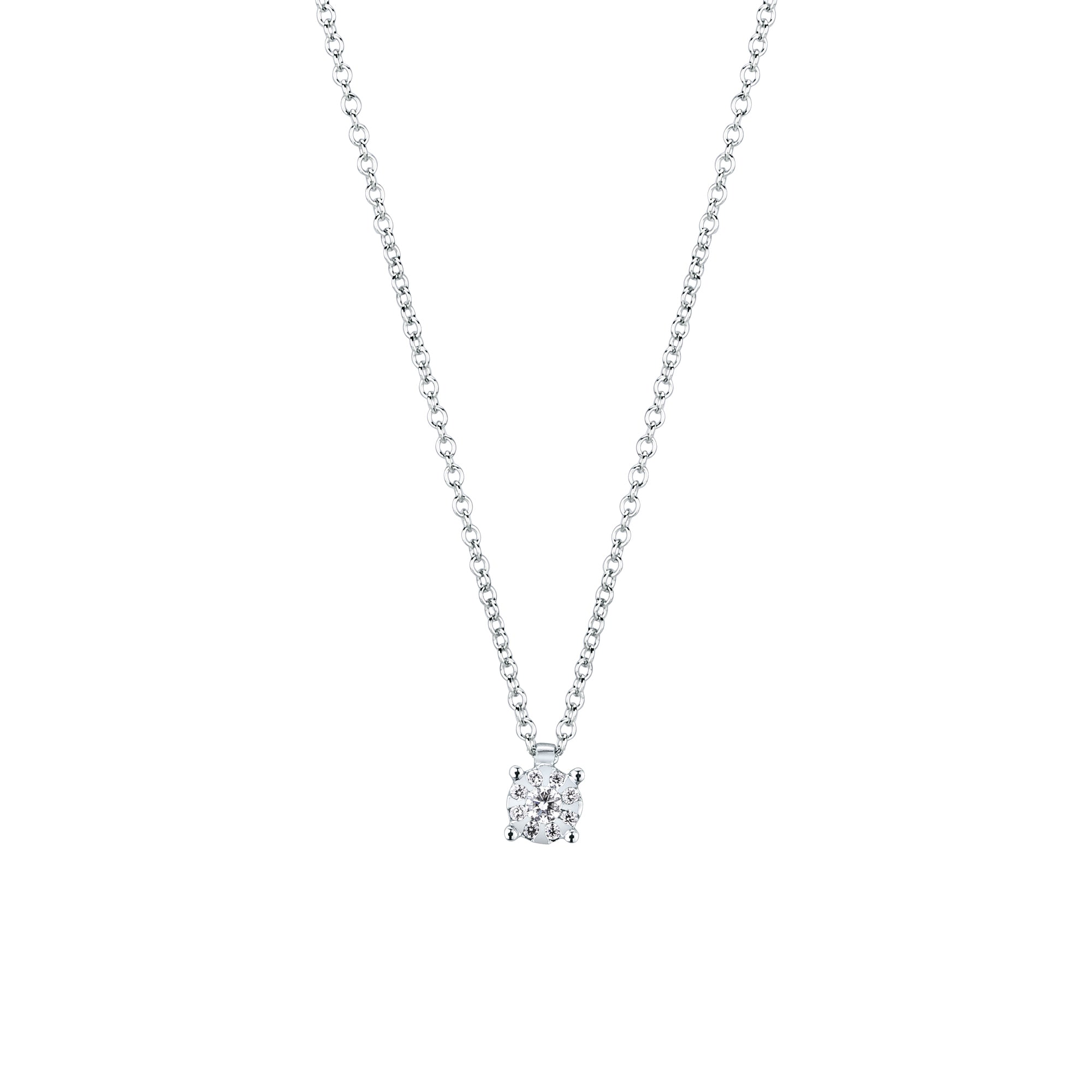 Girocollo Punto Luce Magic con Diamanti