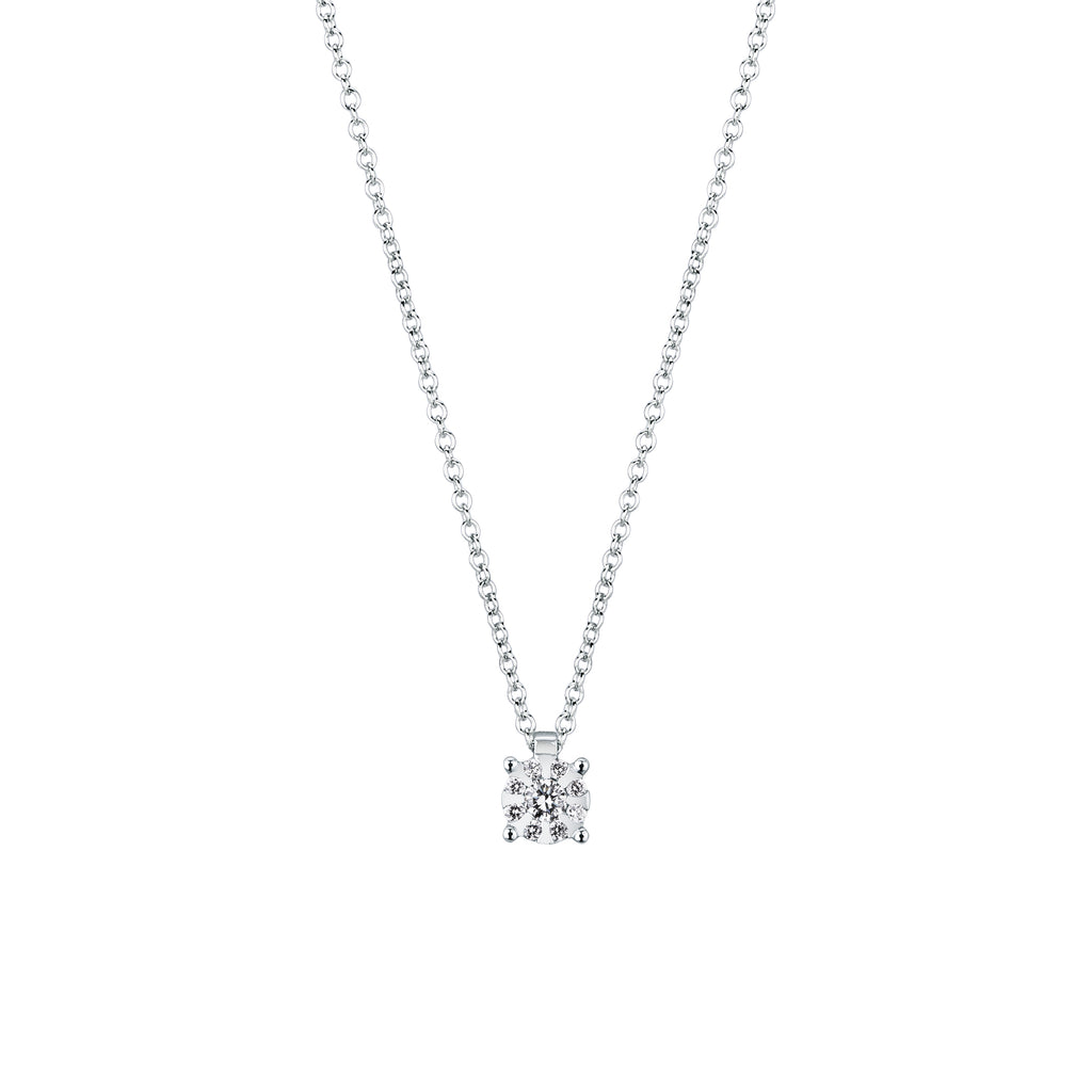 Girocollo Punto Luce Magic con Diamanti