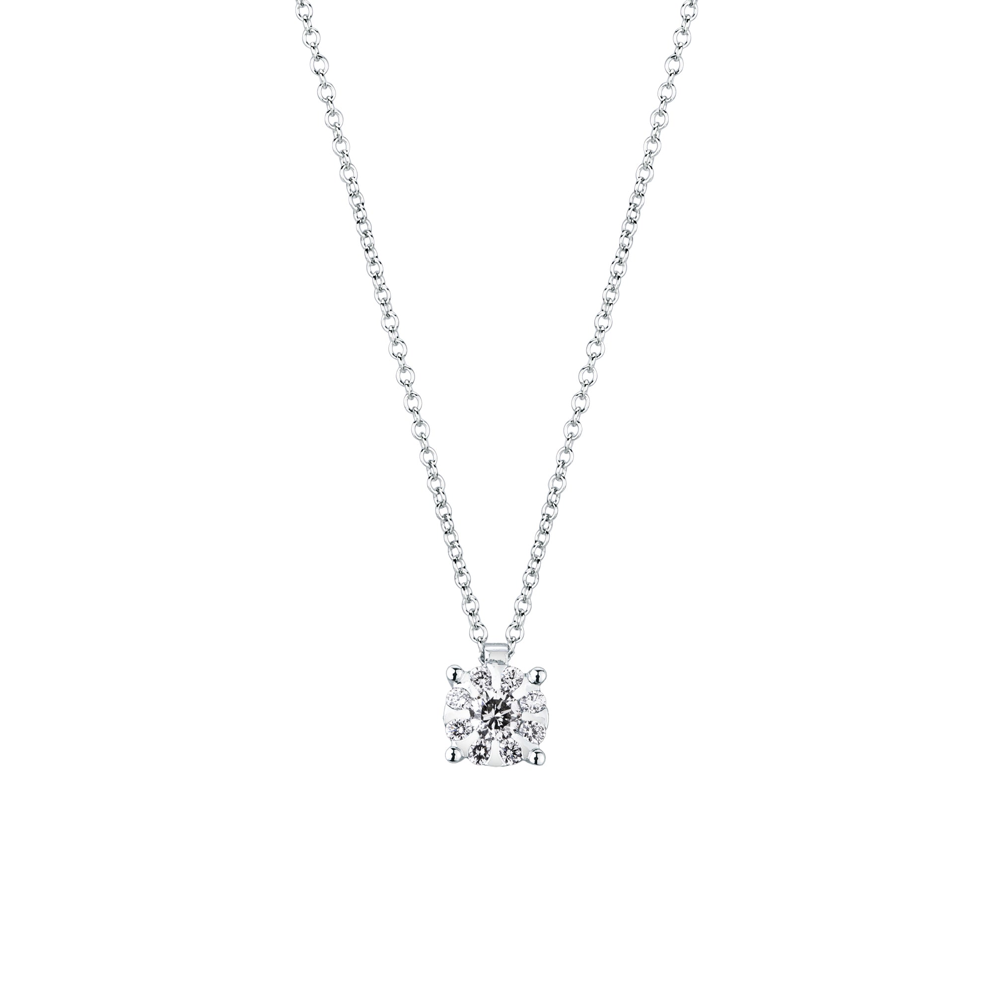 Girocollo Punto Luce Magic con Diamanti