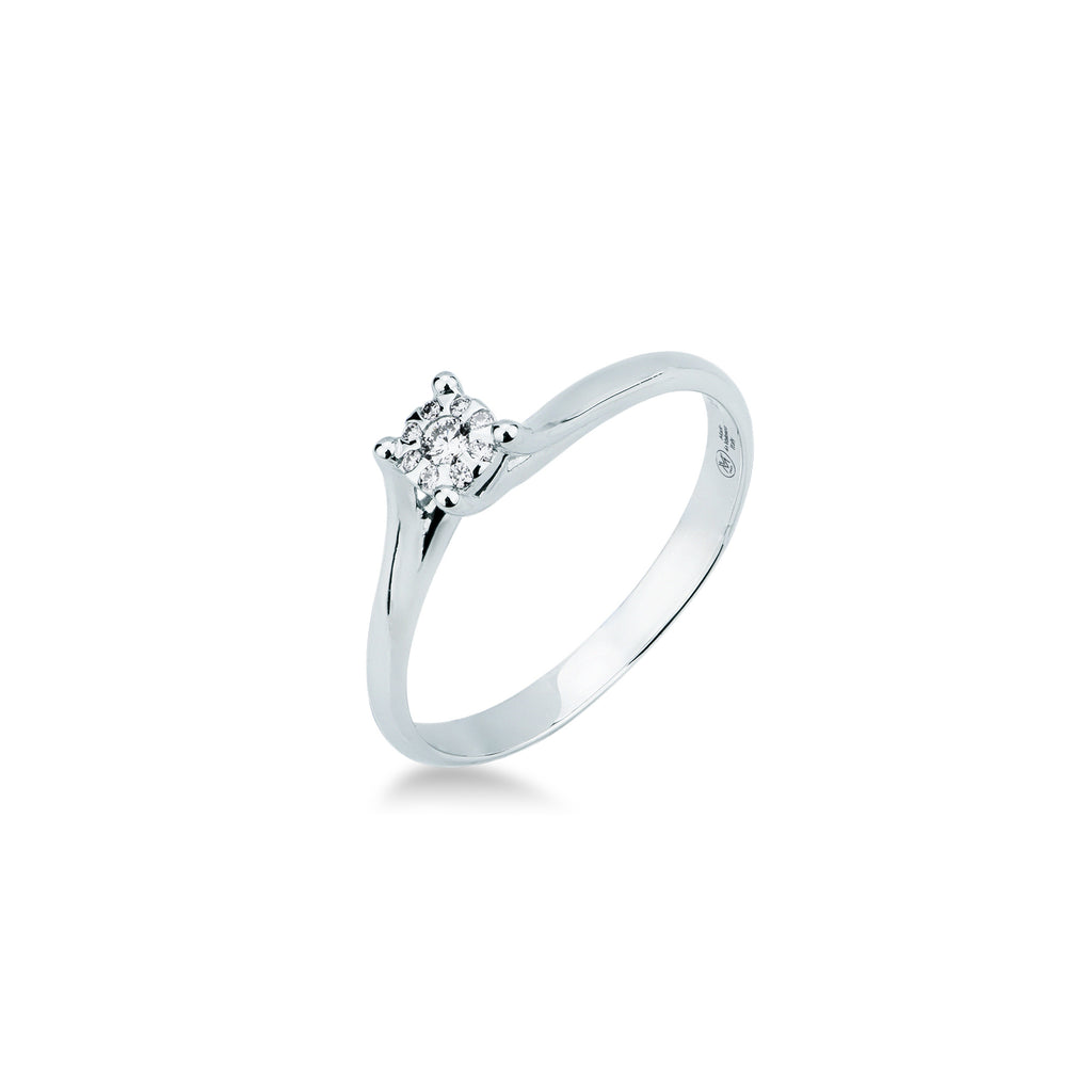 Anello Solitario Magic