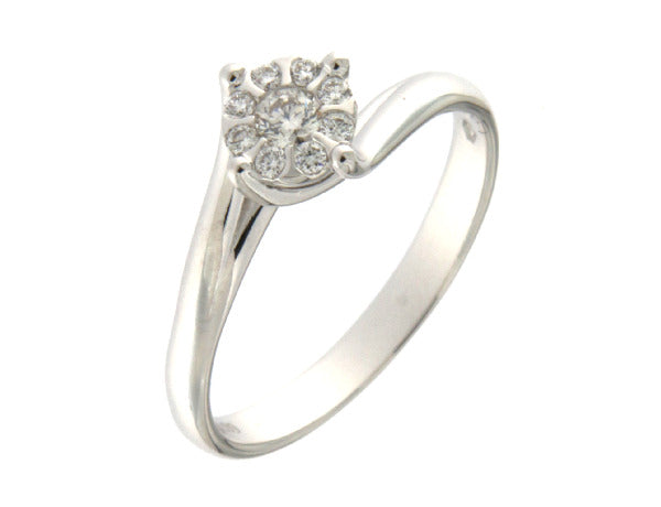 Anello Solitario Magic