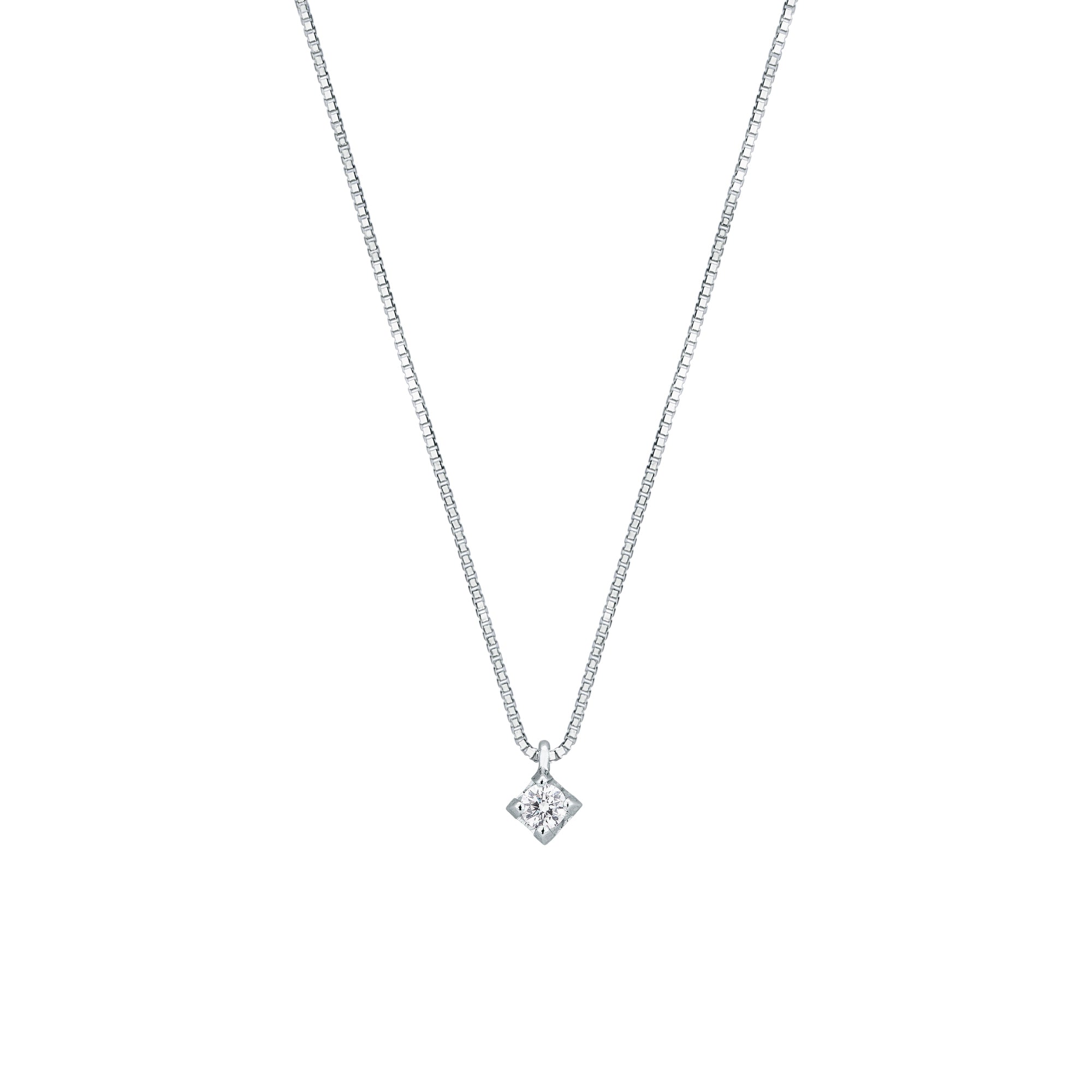 Girocollo Punto Luce con Diamanti