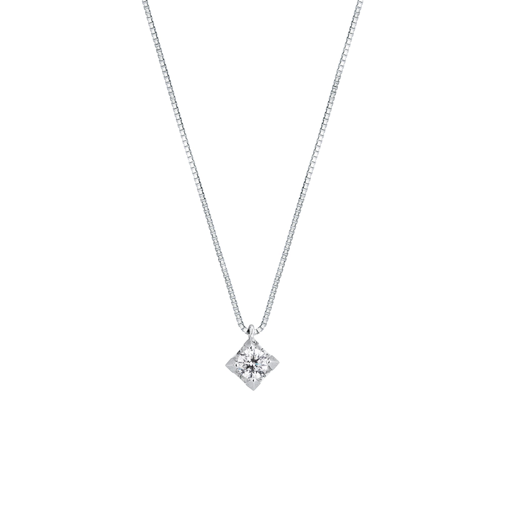 Girocollo Punto Luce con Diamanti