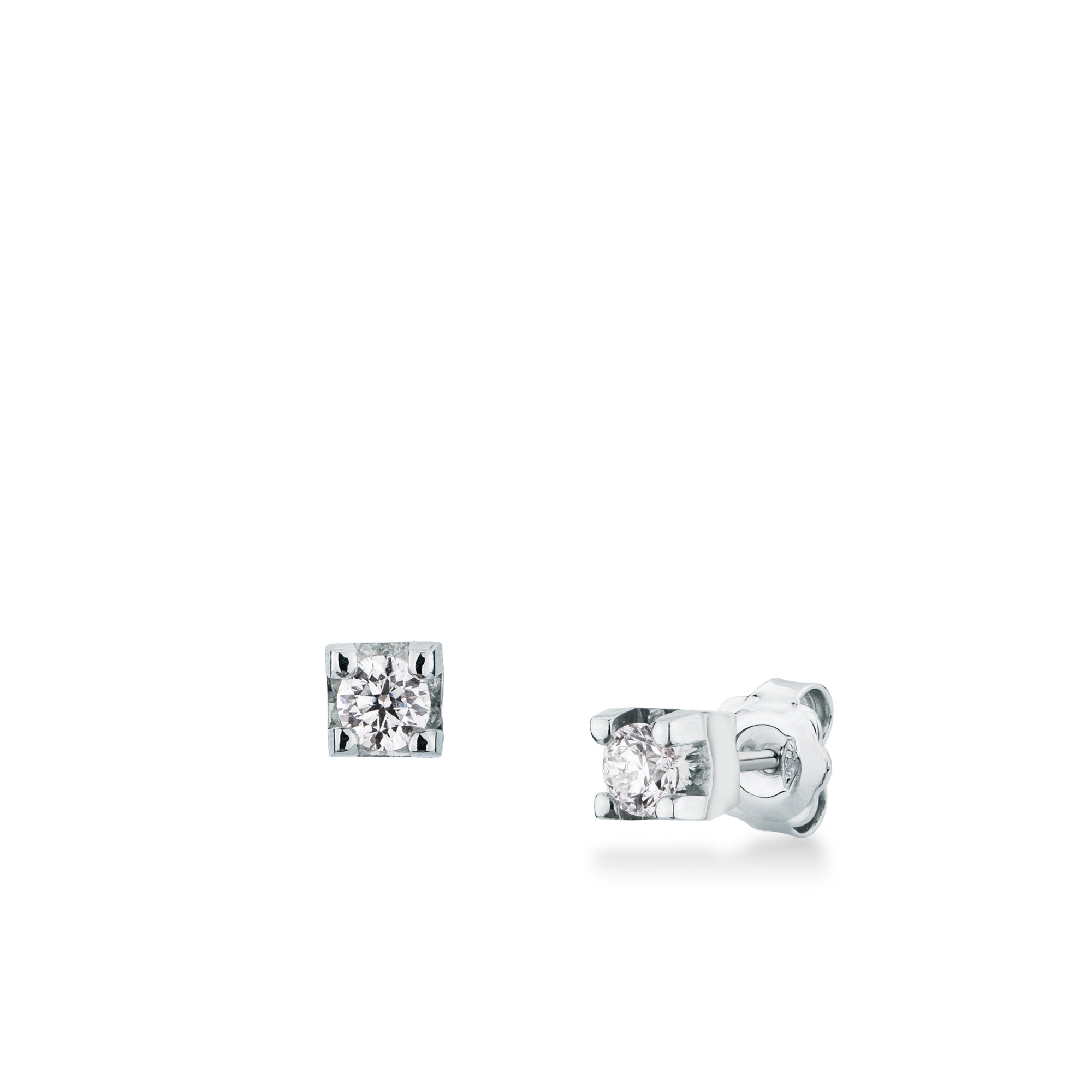 Orecchini Punto Luce con Diamanti