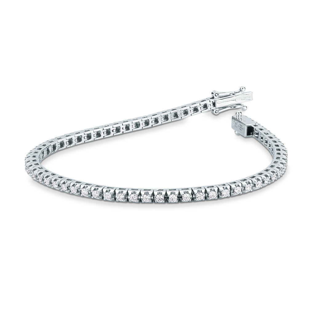 Bracciale Tennis con e Diamanti