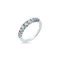 Anello Veretta Degradé Con Diamanti