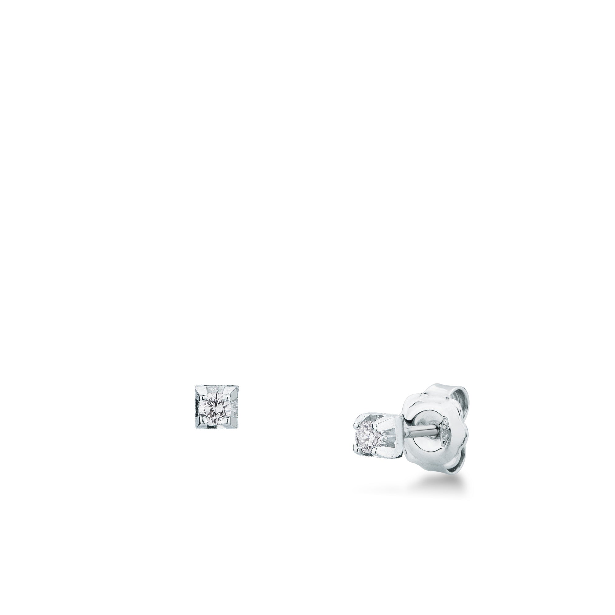 Orecchini Punto Luce con Diamanti