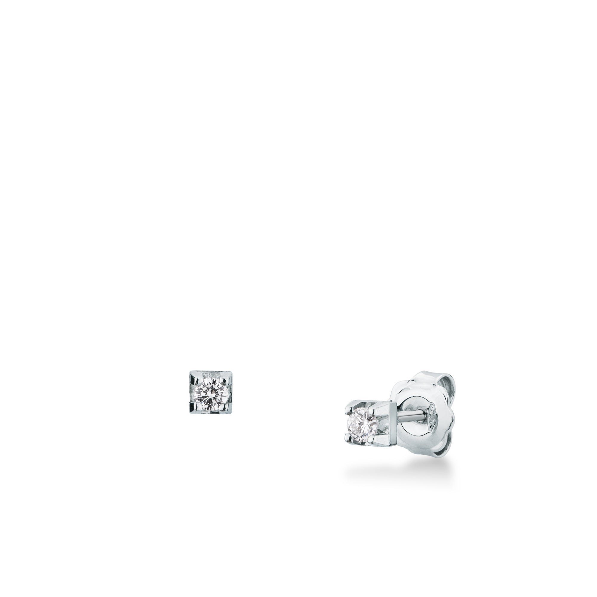 Orecchini Punto Luce con Diamanti