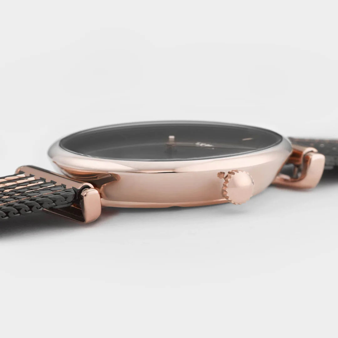Triomphe Mesh Bicolour Rose Gold Black /Black
