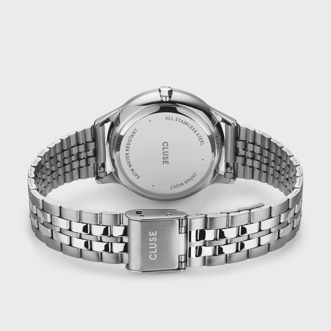 Minuit Multifunction Watch Steel, Full Silver Colour