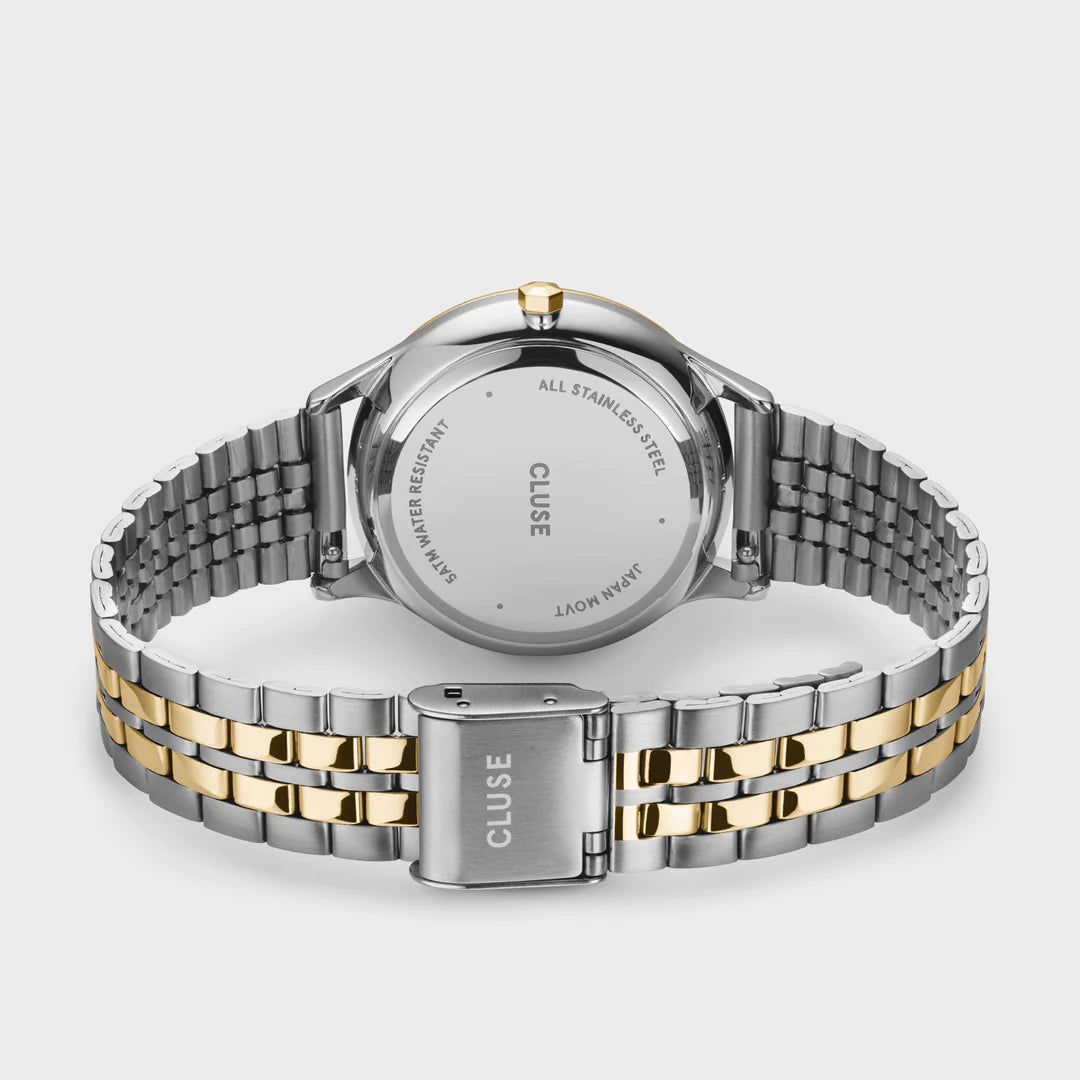 Minuit Multifunction Watch Steel, Bicolour