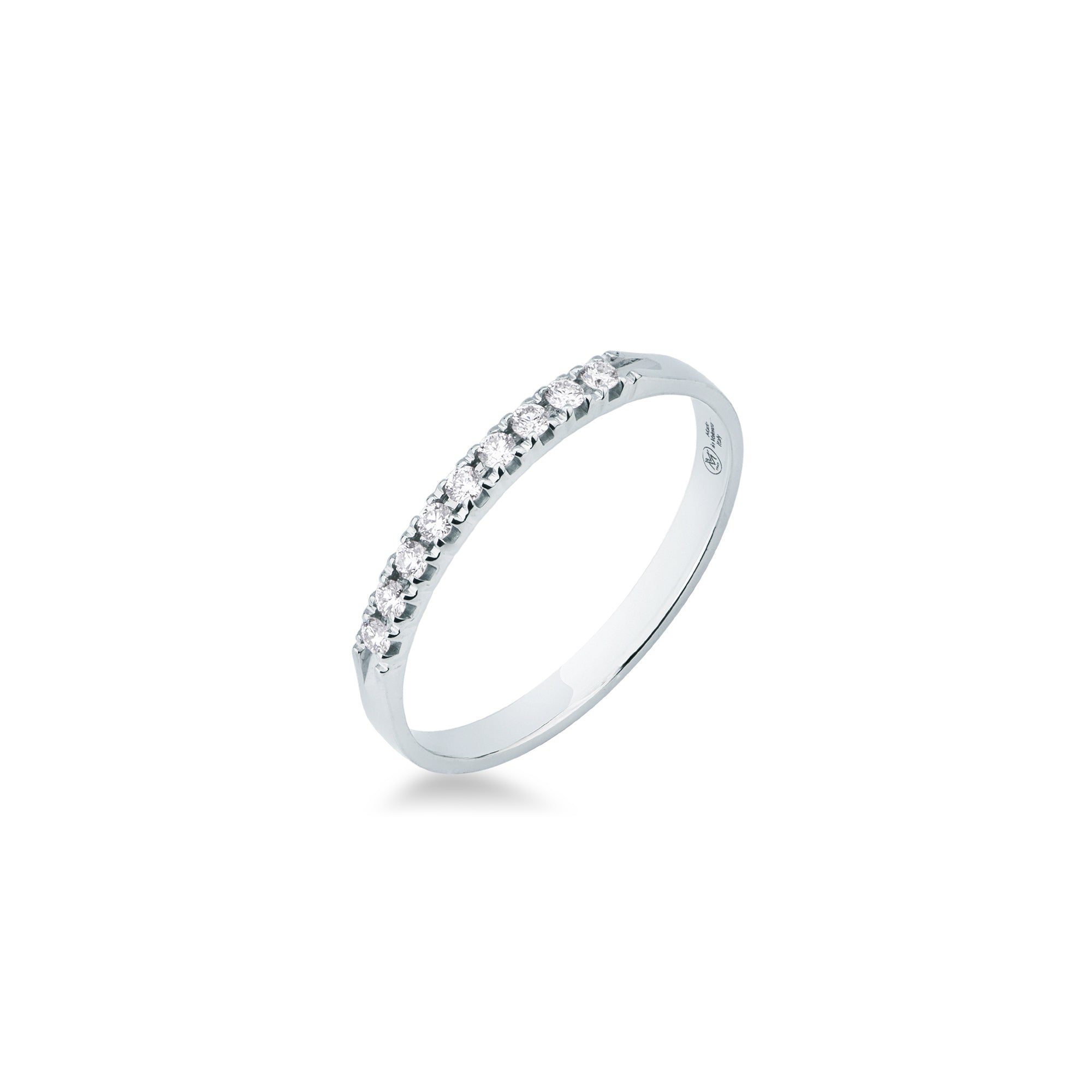 Anello Veretta Con Diamanti