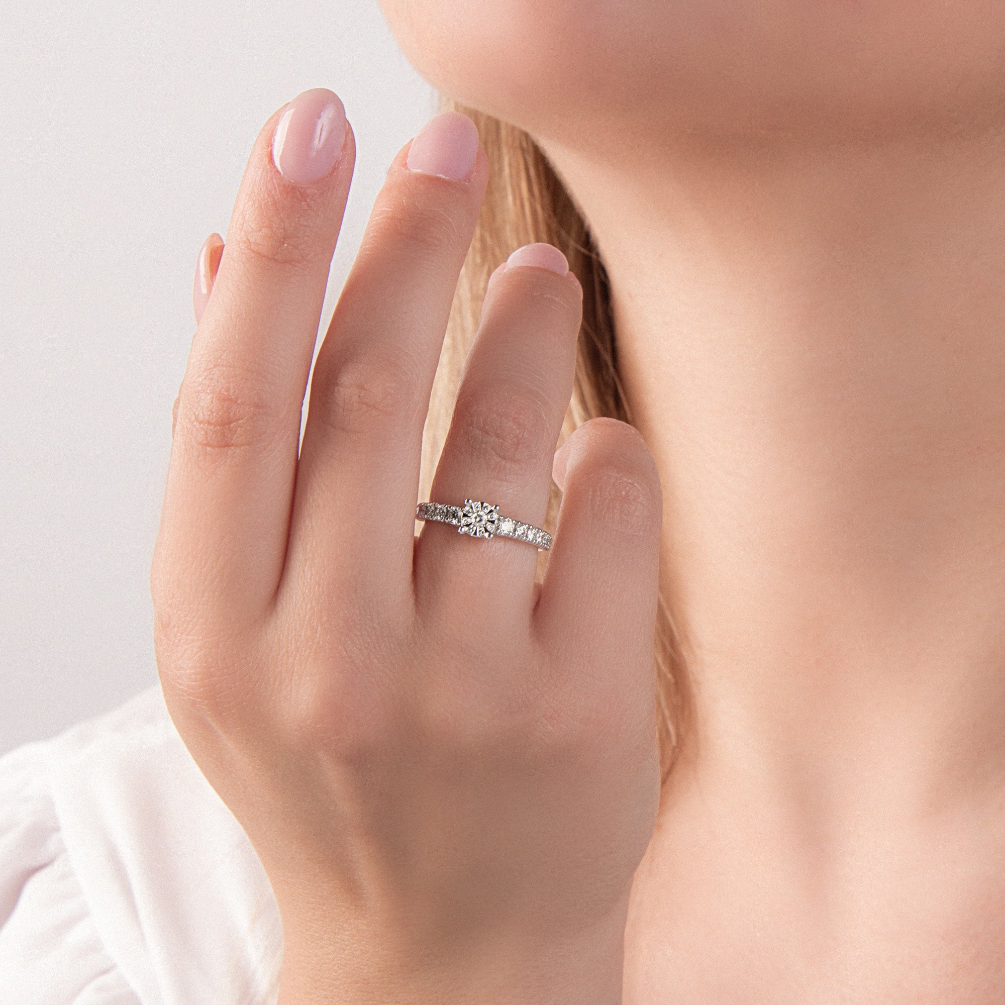 Anello Solitario Magic